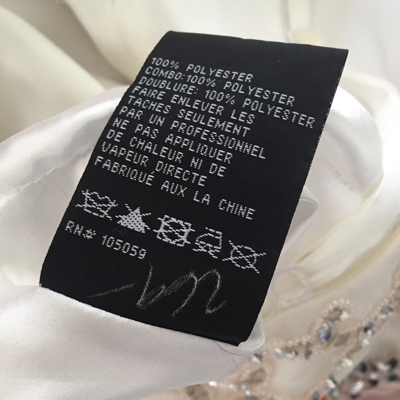 Xscape Gem Embellished Bodice Halter Dress Sz 6 - Picture 10 of 10